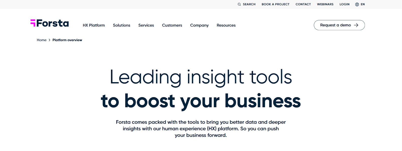 Customer Feedback Management Software | #8. Forsta